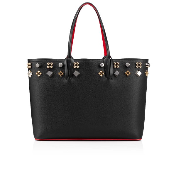 Christian Louboutin Cabata Large Muleposer Dame Sort | J3rC8icT