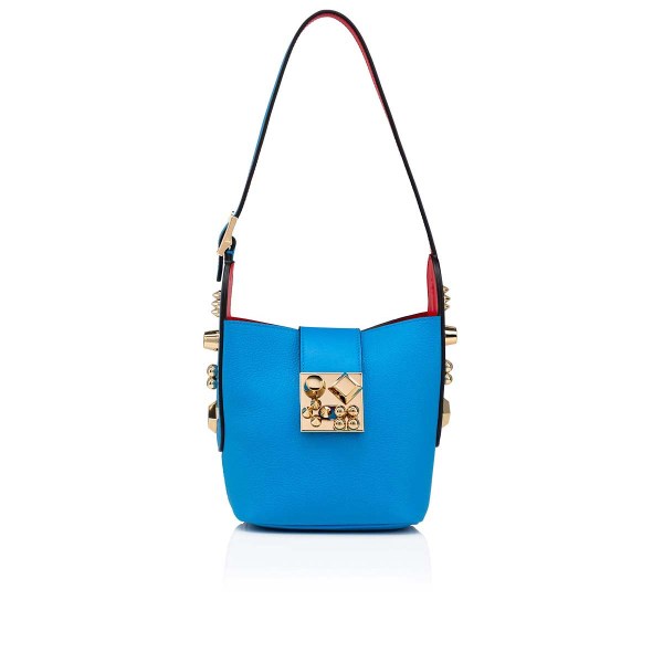 Christian Louboutin Carasky Mini Crossbody Taske Dame Blå | vCvj09xK