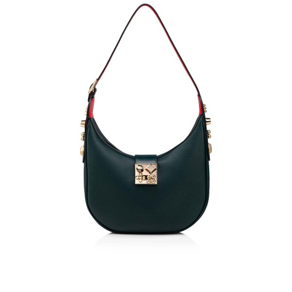 Christian Louboutin Carasky Small Crossbody Taske Dame Grøn | IlGurdug