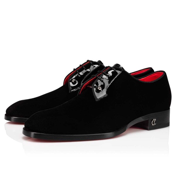 Christian Louboutin Chambeliss Snøresko Herre Sort | Tm0etVxb