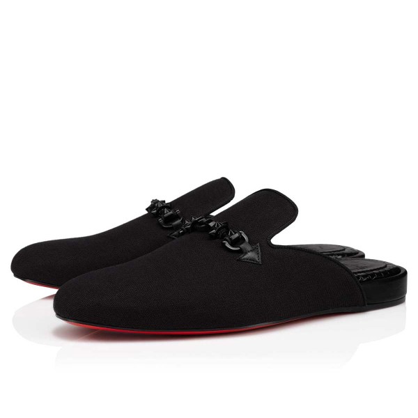 Christian Louboutin Coolito Swing Man Slip Ons Herre Sort | CCIfM5c2