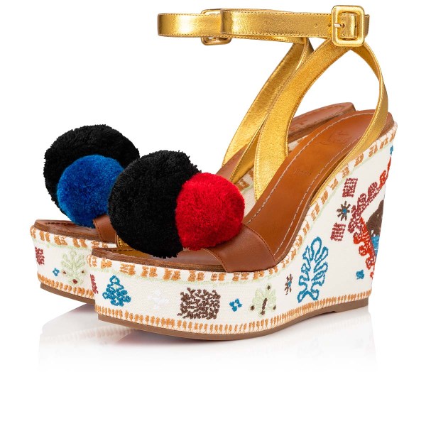 Christian Louboutin Cycladissimo Espadrillos Dame Flerfarvede | 15yGwjQq