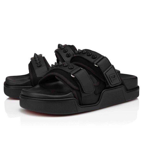 Christian Louboutin Daddy Pool Flade Sko Dame Sort | iARqXE3I