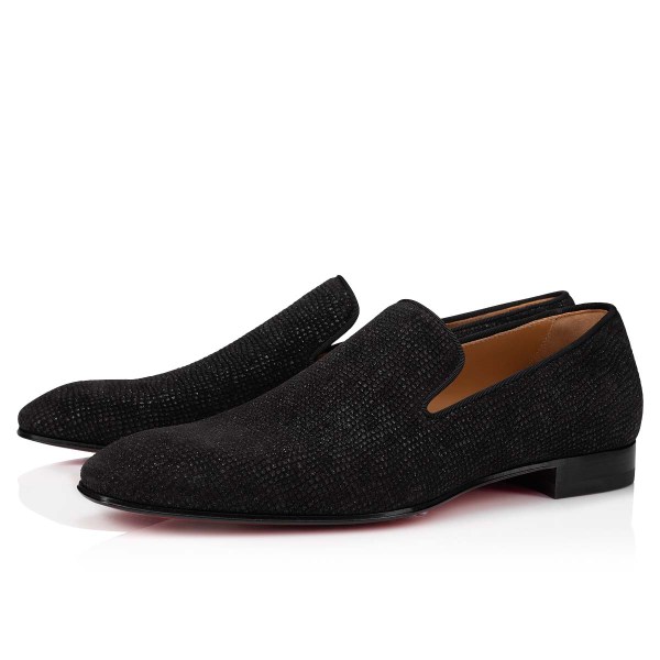 Christian Louboutin Dandelion Slip Ons Herre Sort | h29eQZLp