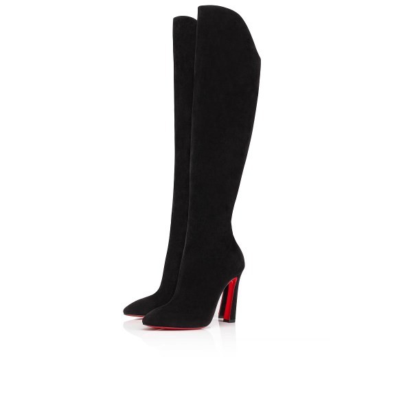 Christian Louboutin Eleonor Botta Høje Støvler Dame Sort | E6JJ6GX2
