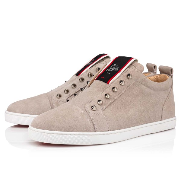 Christian Louboutin F.A.V Fique A Vontade Sneakers Herre Grå | lHDVuOiU