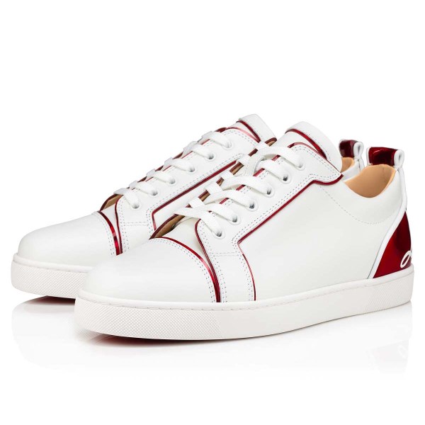 Christian Louboutin Fun Louis Junior Sneakers Herre Hvide | wZuP0mgc