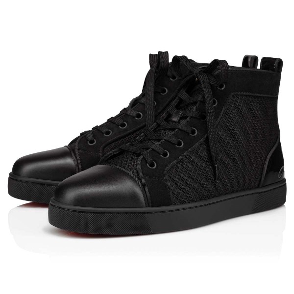 Christian Louboutin Fun Louis Sneakers Herre Sort | ARc3VcVs