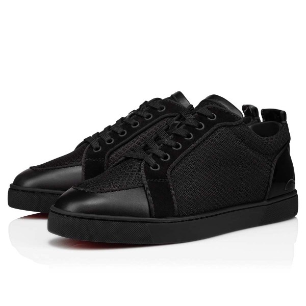 Christian Louboutin Fun Rantulow Sneakers Herre Sort | zw8YSWAN