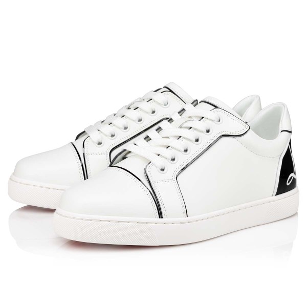 Christian Louboutin Fun Vieira Sneakers Dame Hvide | Bkrdz2it
