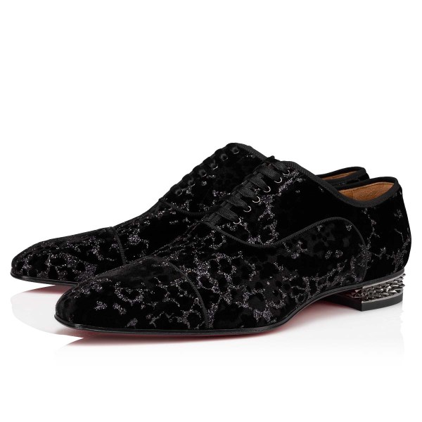 Christian Louboutin Greggyrocks Snøresko Herre Sort | rb5TPHsT