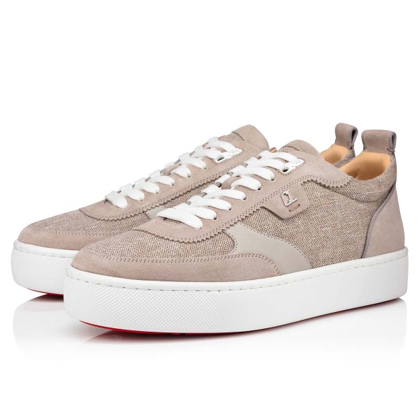 Christian Louboutin Happyrui Sneakers Herre Beige | zhg32tL2
