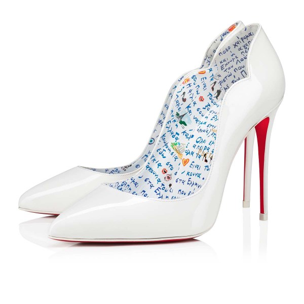 Christian Louboutin Hot Chick Pumps Dame Hvide | y1md75Oh