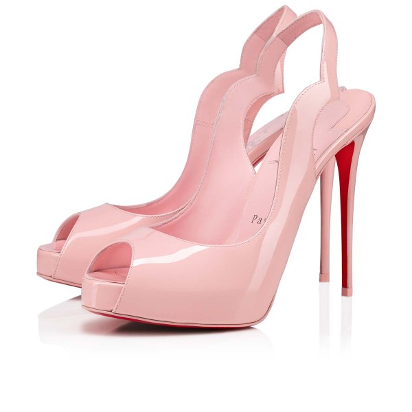 Christian Louboutin Hot Chick Sling Alta Stiletter Dame Lyserød | 7T9Dn2cf