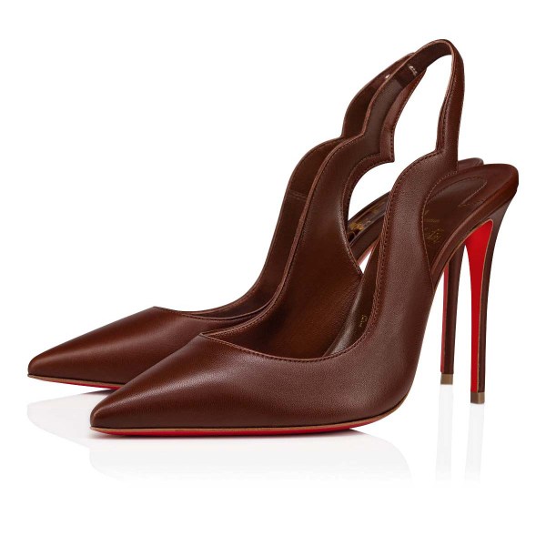 Christian Louboutin Hot Chick Sling Pumps Dame Beige | 8818VeXn