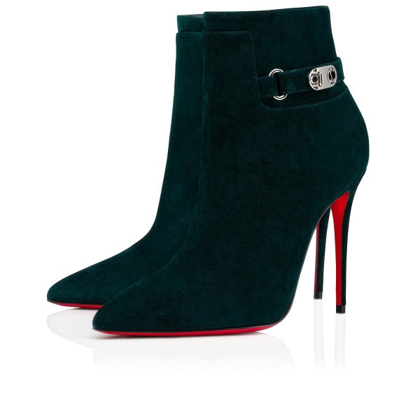 Christian Louboutin Lock So Kate Booty Ankelstøvler Dame Grøn | s9ukbpQW