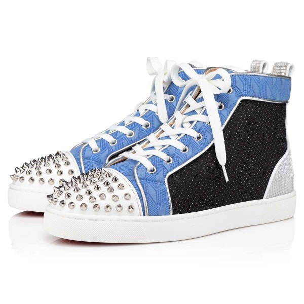 Christian Louboutin Lou Spikes Sneakers Herre Flerfarvede | FvUb0sP6