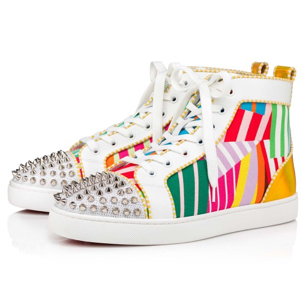 Christian Louboutin Lou Spikes Sneakers Herre Flerfarvede | hSafbeId