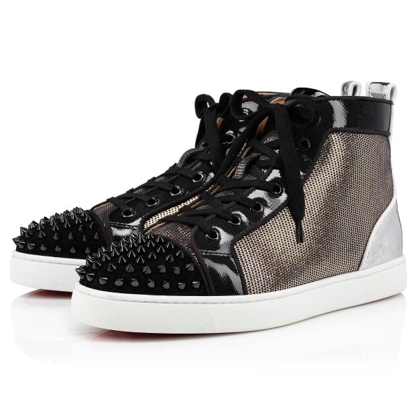 Christian Louboutin Lou Spikes Sneakers Herre Flerfarvede | qEHjuEx8