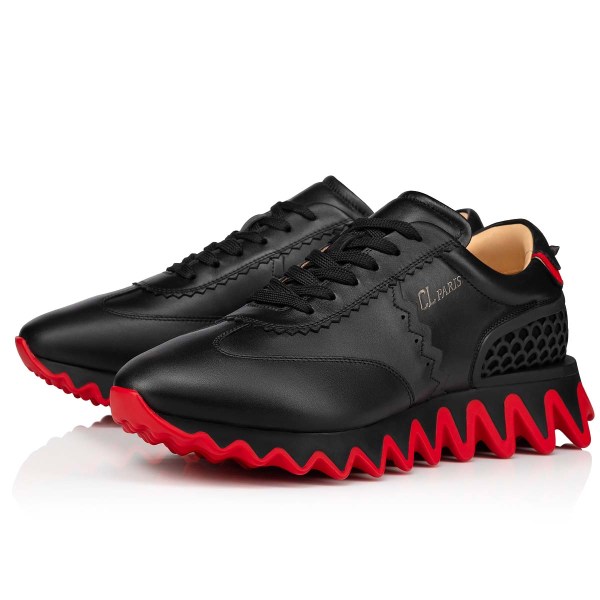 Christian Louboutin Loubishark Man Sneakers Herre Sort | La1QLfXF