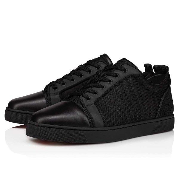 Christian Louboutin Louis Junior Sneakers Herre Sort | YqOwXsBl