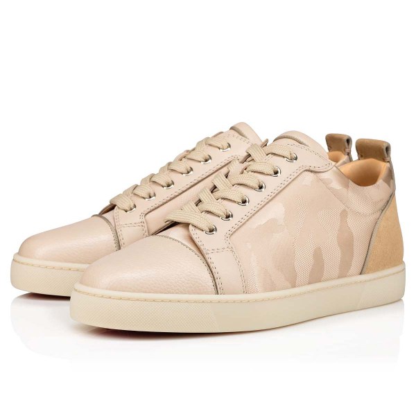Christian Louboutin Louis Junior Sneakers Herre Beige | teKW4pux