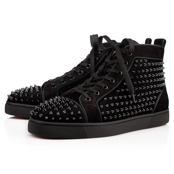 Christian Louboutin Louis Sneakers Herre Sort | 4kZKgQlK