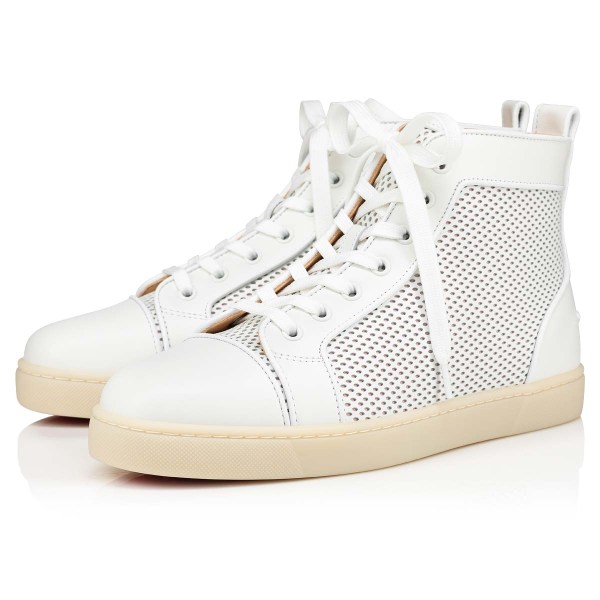 Christian Louboutin Louis Sneakers Herre Hvide | TAjMHGXf