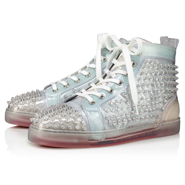 Christian Louboutin Louix Ray Sneakers Herre Sølv | 0LeuLhbH