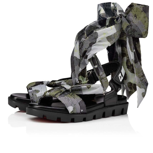 Christian Louboutin Lug Du Désert Badesandaler Dame Flerfarvede | cpqLc63E