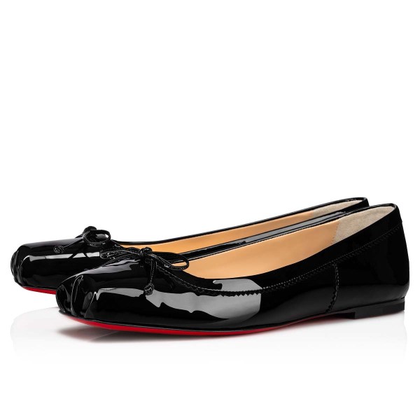 Christian Louboutin Mamadrague Flade Sko Dame Sort | a7T6SbCQ