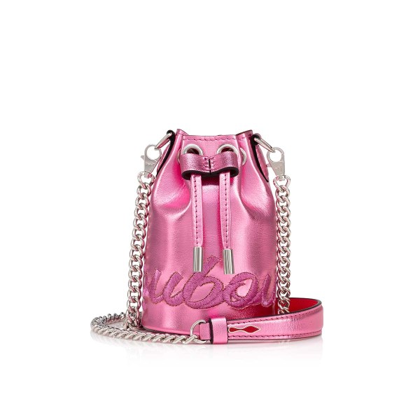 Christian Louboutin Marie Jane Bucket Mini Mini Tasker Dame Lyserød | G5F3nejd