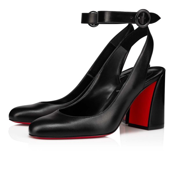 Christian Louboutin Miss Sab Sling Pumps Dame Sort Sort | w6jwoUwo