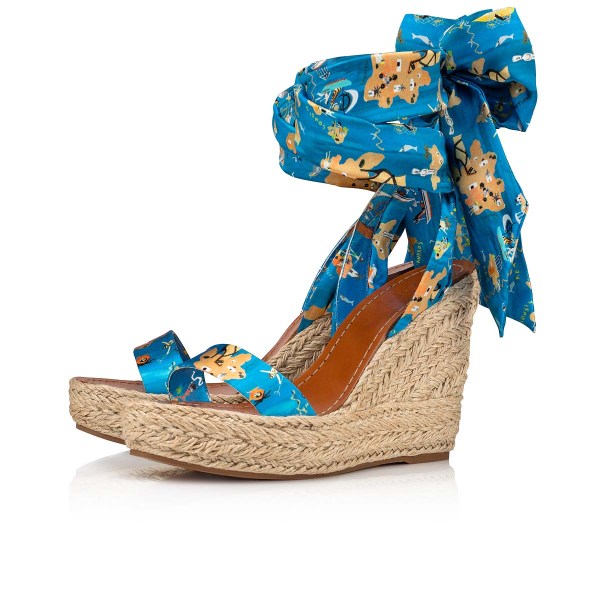 Christian Louboutin Monica Du Désert Espadrillos Dame Flerfarvede | ff1ghn2j