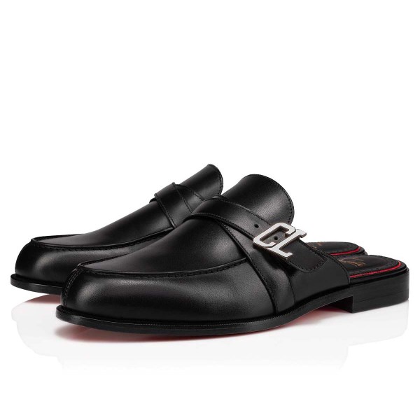 Christian Louboutin Muloman Slip Ons Herre Sort | MDX2p89K