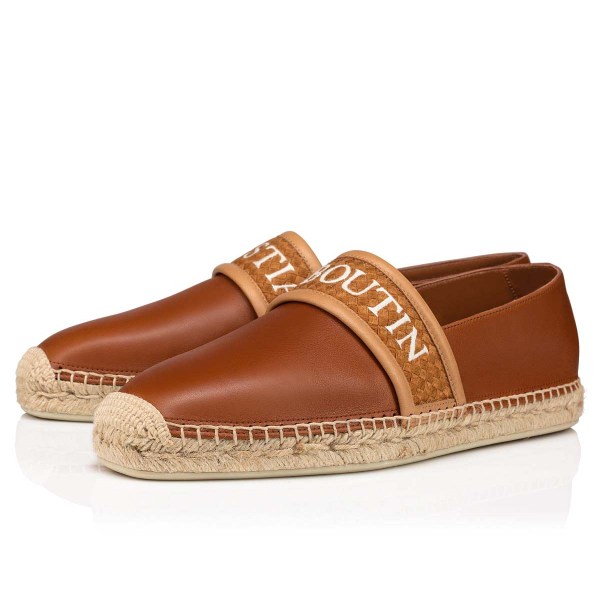 Christian Louboutin Nanoletta Espadrillos Herre Brune | Evlpzd6r