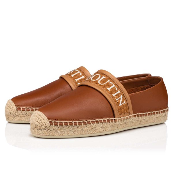 Christian Louboutin Nanoletta Espadrillos Dame Brune | NHwjdffe