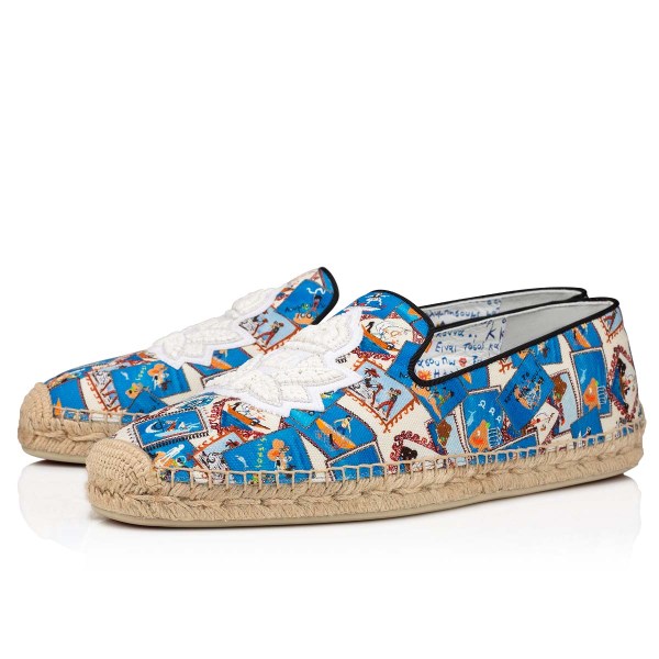 Christian Louboutin Nanou Max Espadrillos Herre Flerfarvede | 3Jz5zkfU