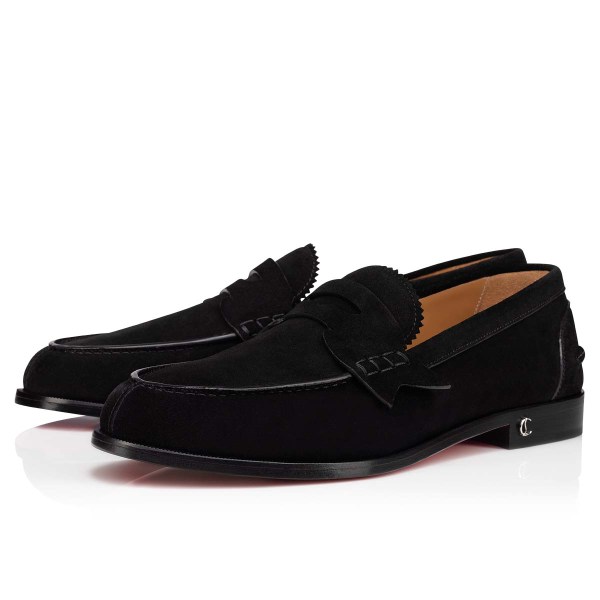Christian Louboutin No Penny Loafers Herre Sort | BZtM9igw