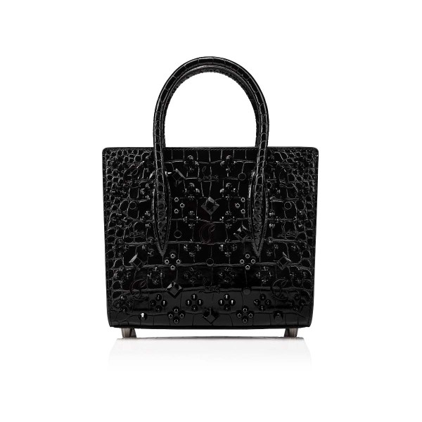 Christian Louboutin Paloma Mini Skuldertasker Dame Sort Sort | KDZWspfm
