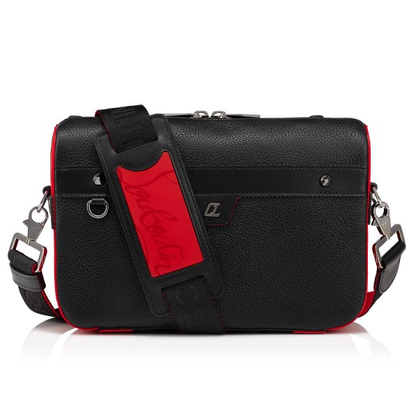 Christian Louboutin Ruisbuddy Messenger Taske Herre Sort | 1SffQplu