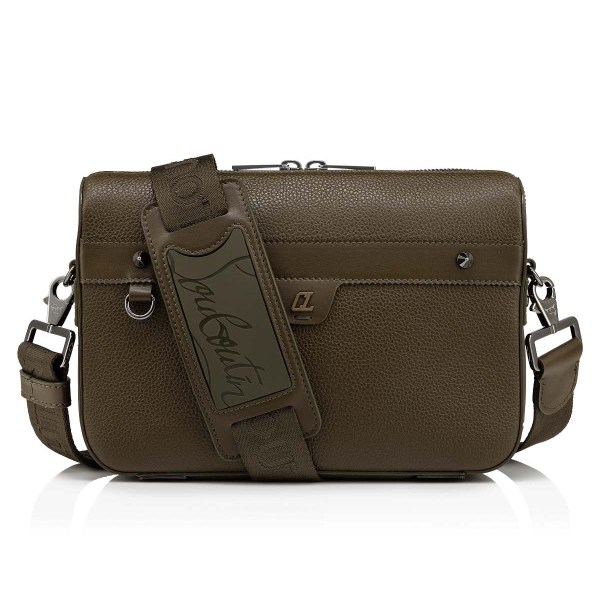 Christian Louboutin Ruisbuddy Messenger Taske Herre Brune | NCTxswKM