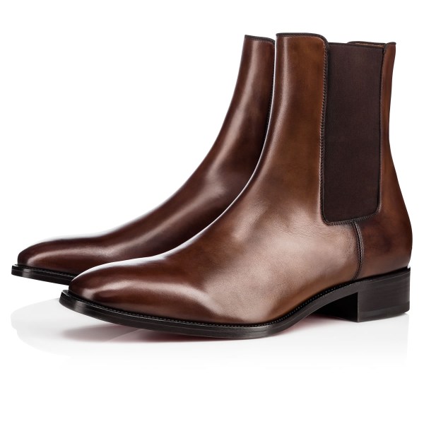 Christian Louboutin Samson Ankelstøvler Herre Brune | HGZTnMuz
