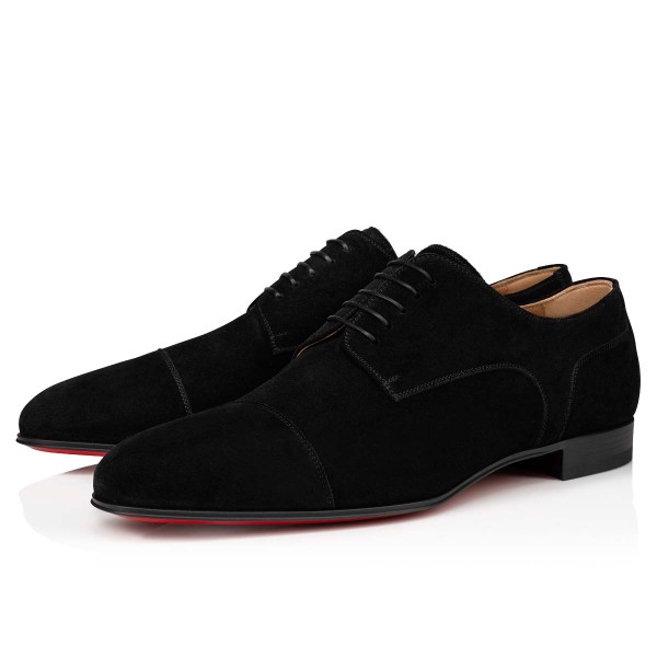 Christian Louboutin Surcity Snøresko Herre Sort | dwtKos8t