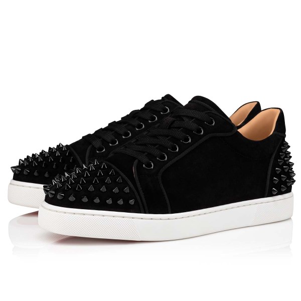 Christian Louboutin Vieira 2 Sneakers Dame Sort | MHV4Fyk5