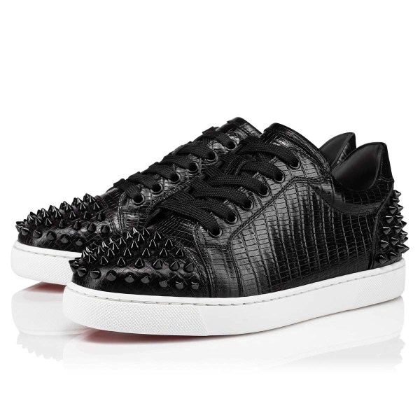 Christian Louboutin Vieira 2 Sneakers Dame Sort | jvArlT73