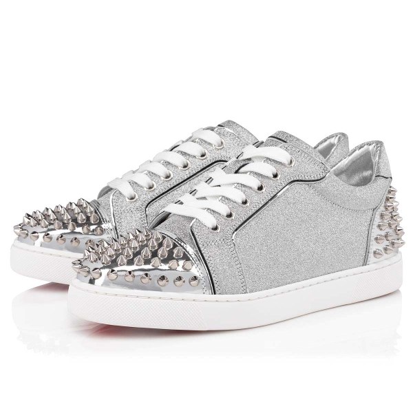 Christian Louboutin Vieira 2 Sneakers Dame Sølv | qAYKhDPJ