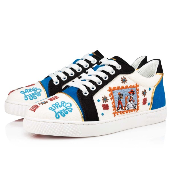 Christian Louboutin Vieira Sneakers Dame Flerfarvede | nncUphNK