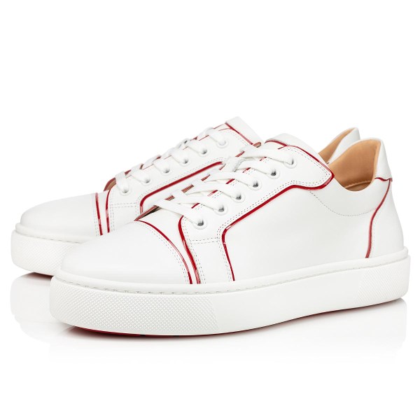 Christian Louboutin Vieirissima Sneakers Dame Hvide | sJhaoHoq