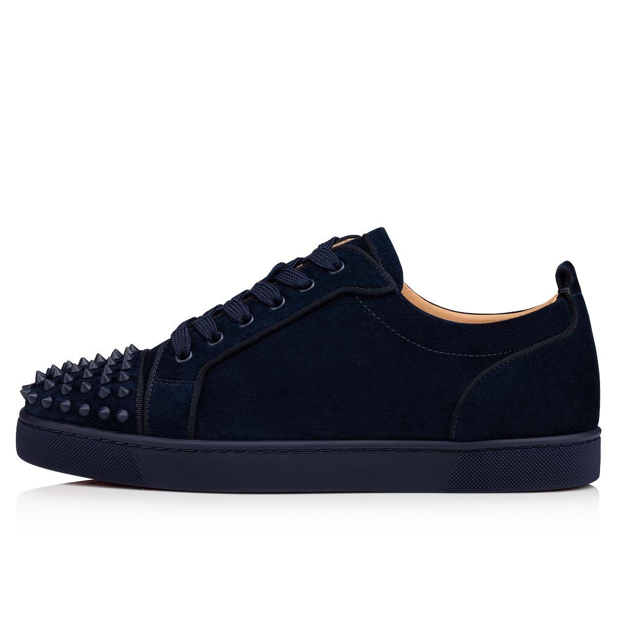Christian louboutin navy blue shoes deals